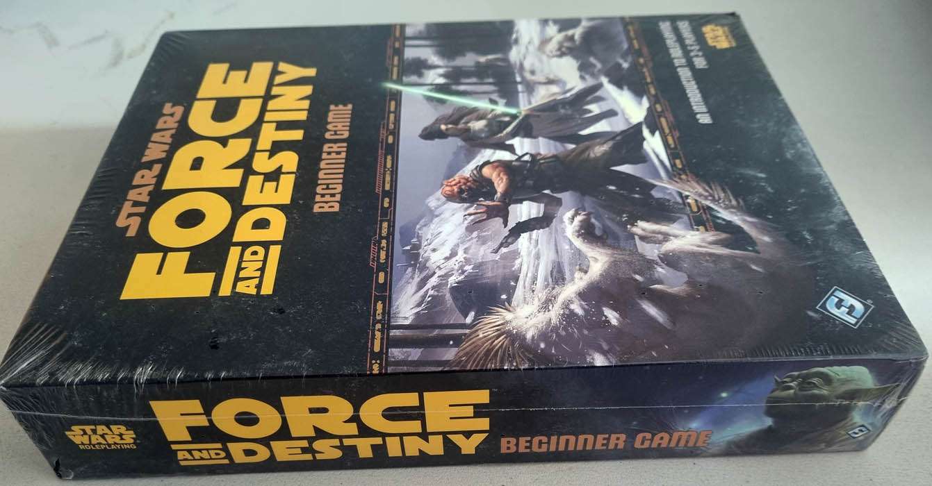 Star Wars: Force and Destiny Beginner Game Stand Alone RPG Sealed