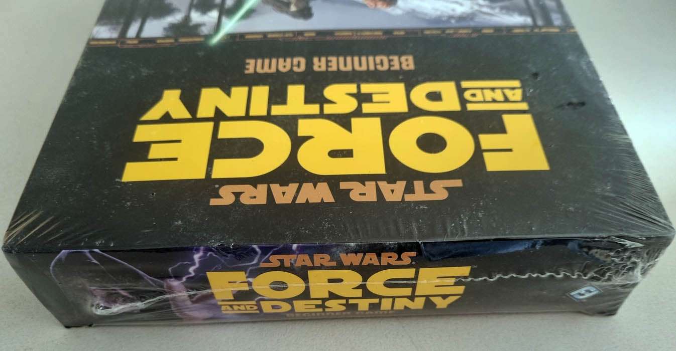 Star Wars: Force and Destiny Beginner Game Stand Alone RPG Sealed