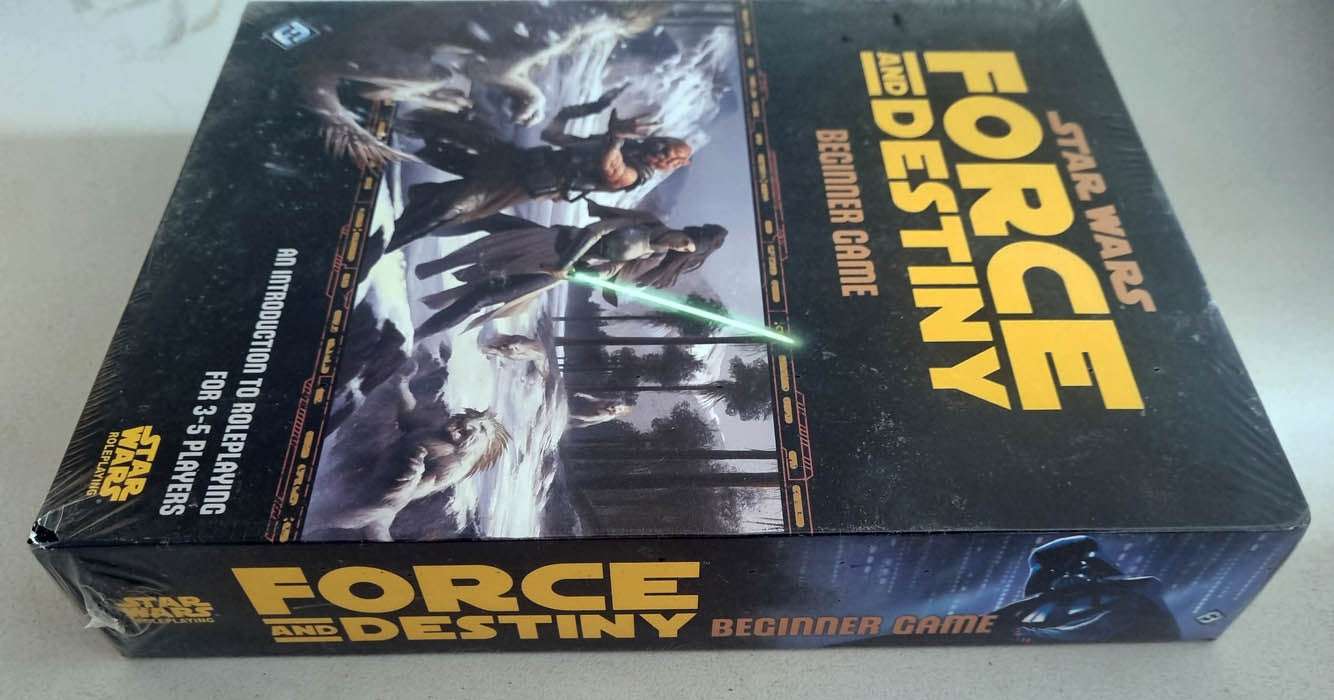 Star Wars: Force and Destiny Beginner Game Stand Alone RPG Sealed