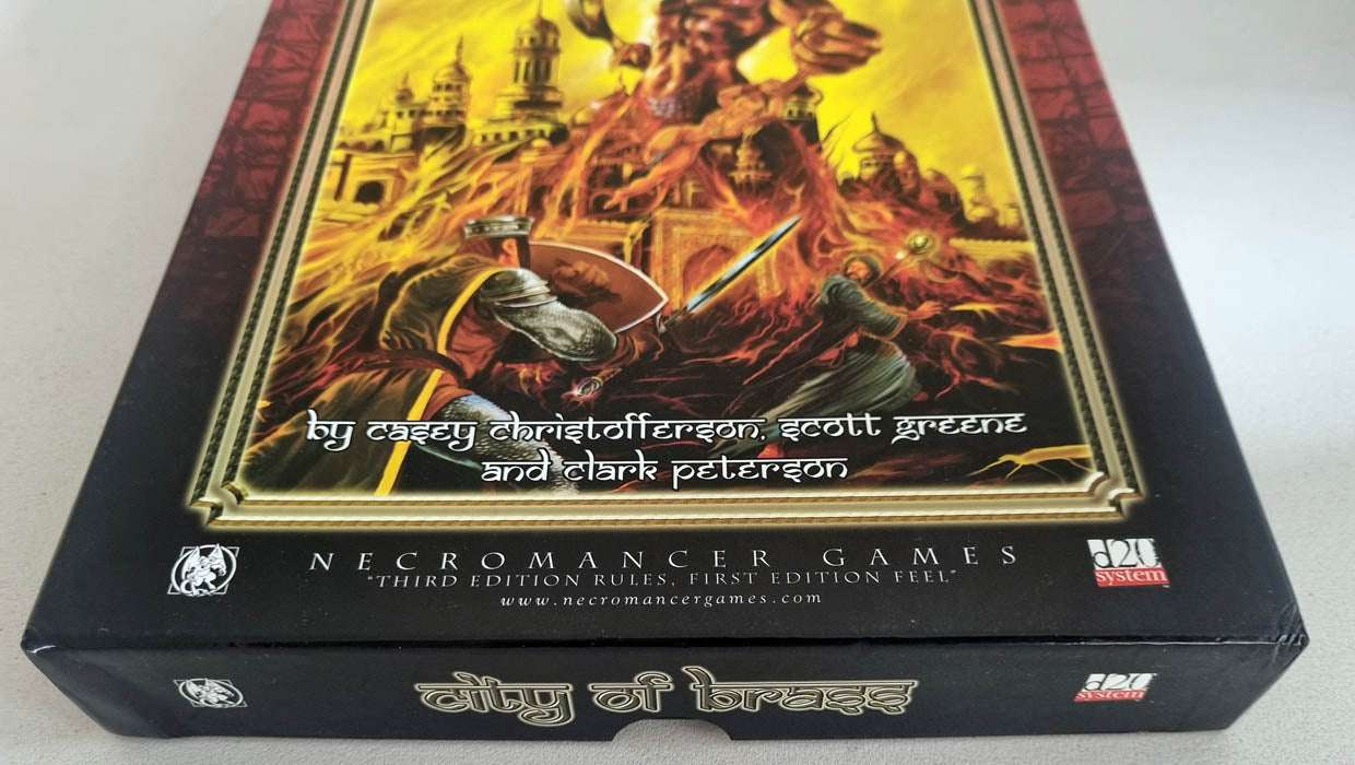 Sword & Sorcery - City of Brass Box Set Dungeons & Dragons 3.5