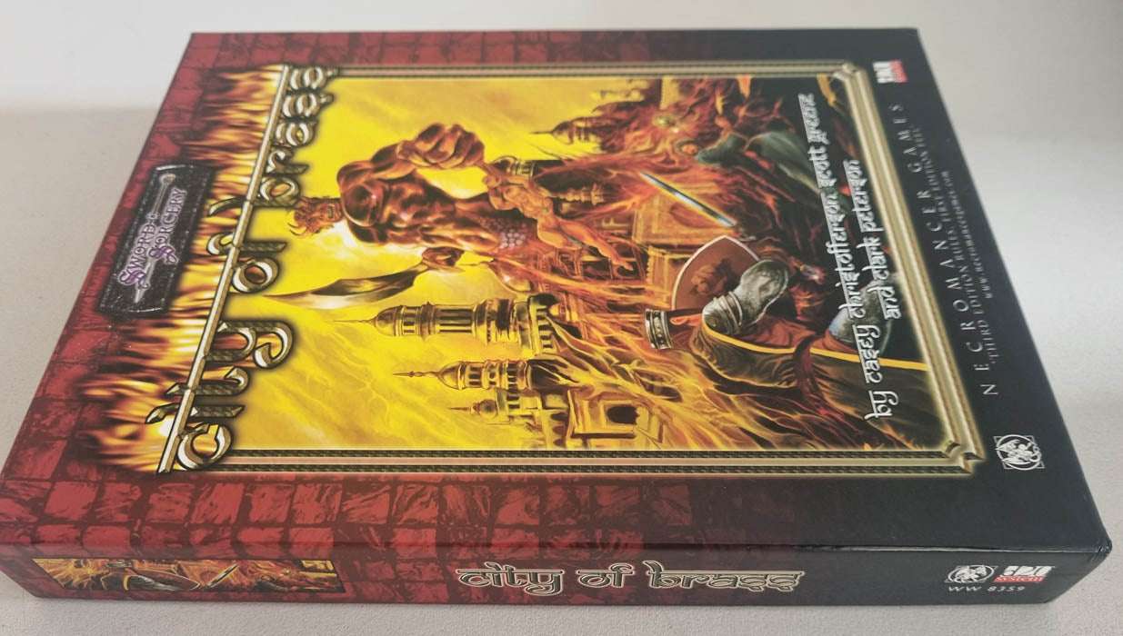 Sword & Sorcery - City of Brass Box Set Dungeons & Dragons 3.5