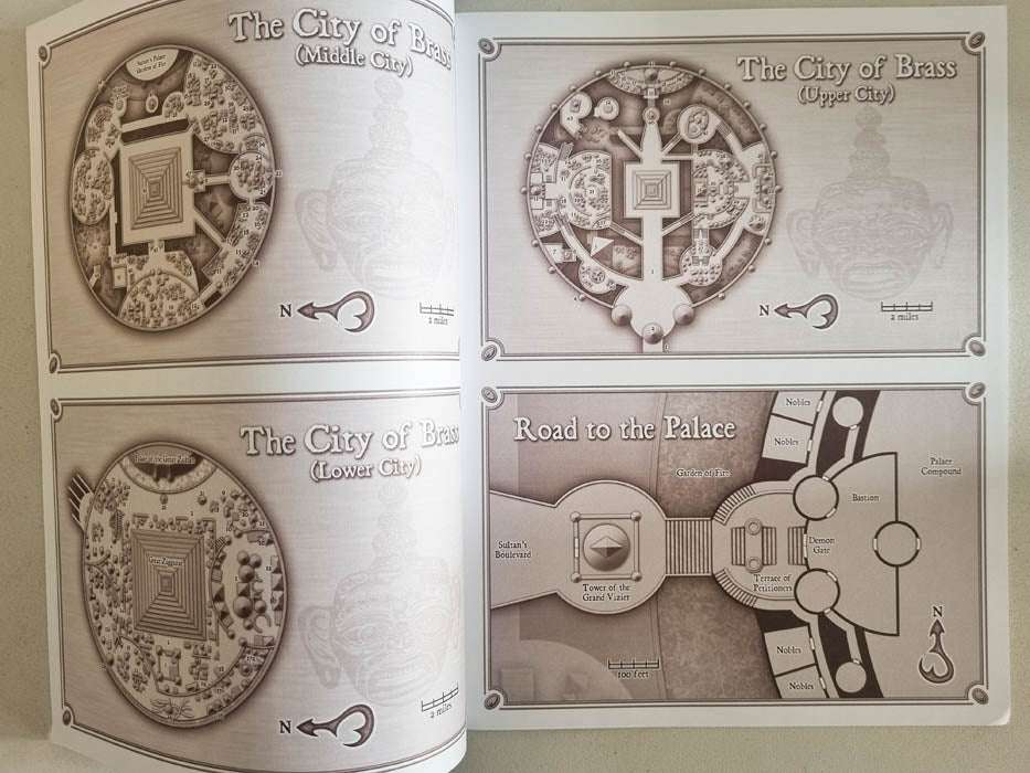 Sword & Sorcery - City of Brass Box Set Dungeons & Dragons 3.5