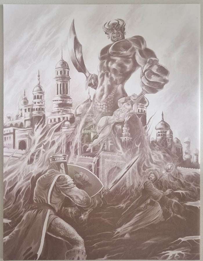 Sword & Sorcery - City of Brass Box Set Dungeons & Dragons 3.5