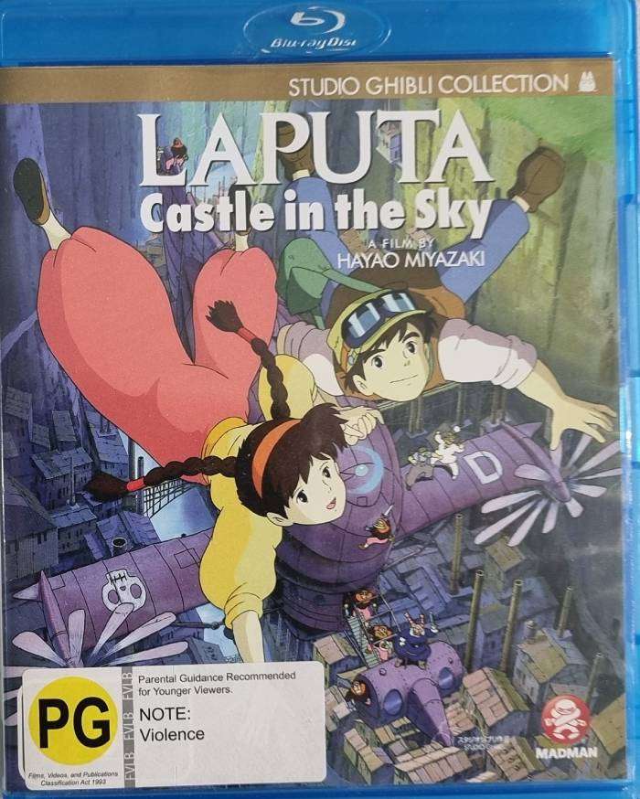 Laputa Castle in the Sky Blu Ray