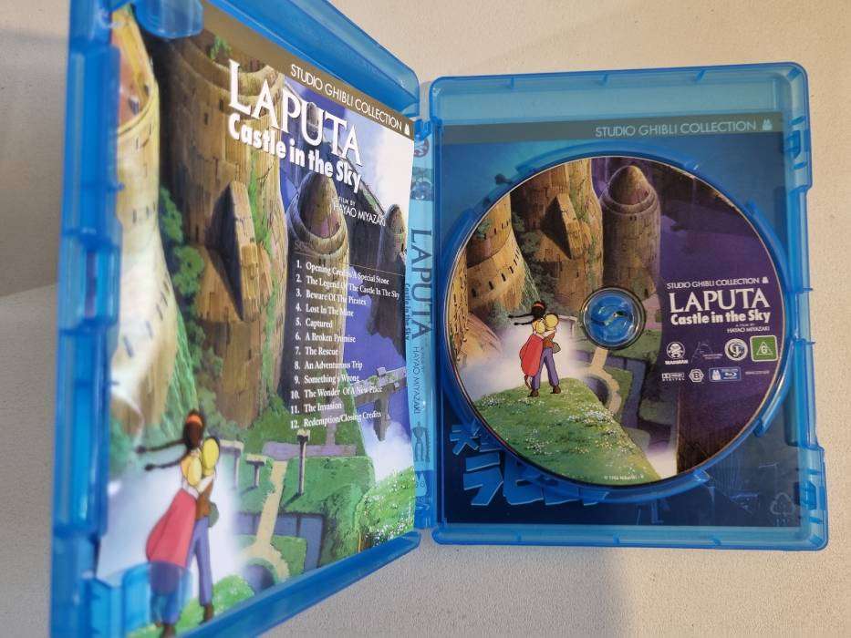 Laputa Castle in the Sky Blu Ray