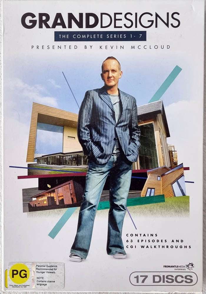 Grand Designs The Complete Series 1 - 7 - 17 Discs DVD