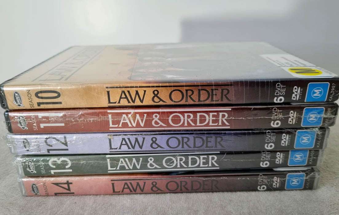 Law & Order Seasons 10-14 DVD Brand New