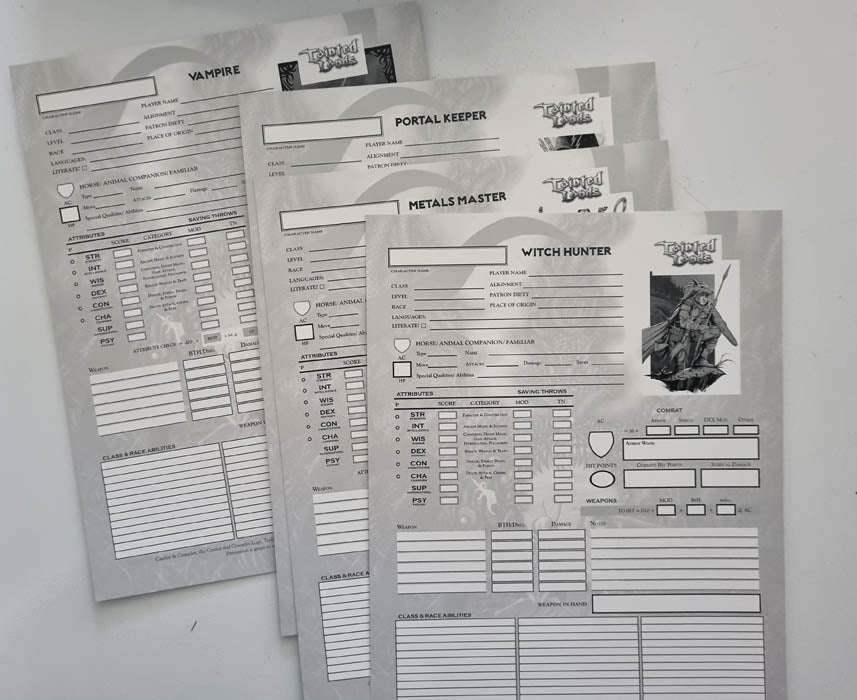 Tainted Lands - Troll Lord Games Role Playing Game