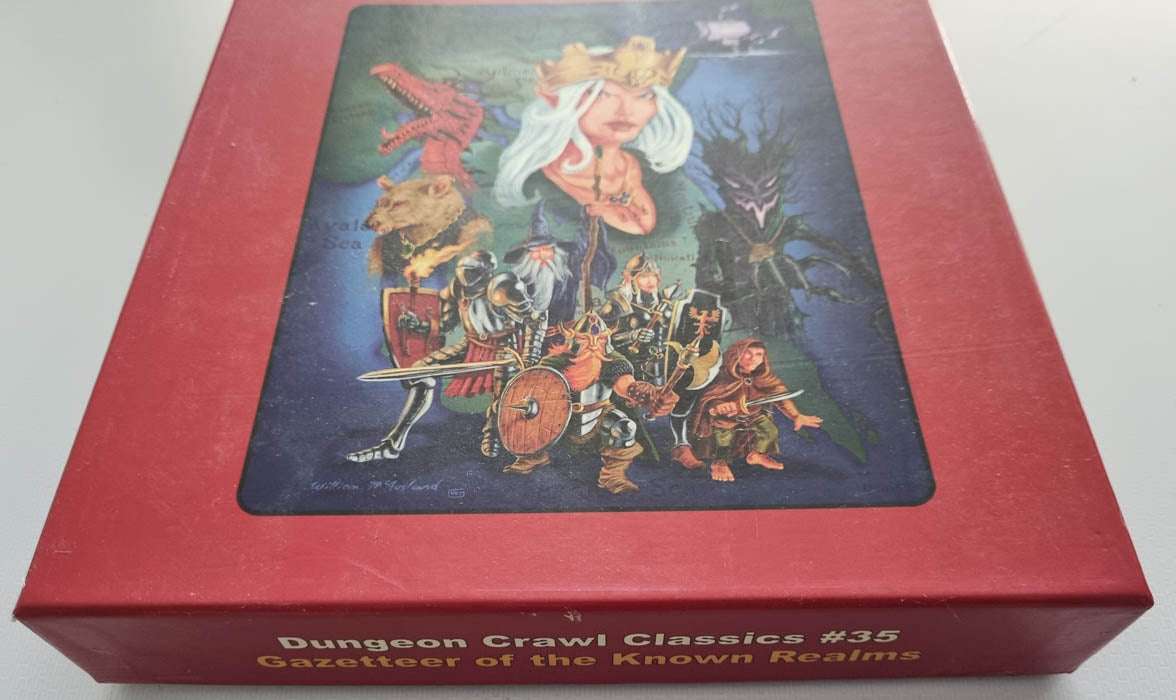 Dungeon Crawl Classics #35 Gazetteer of the Known Realms Box Set