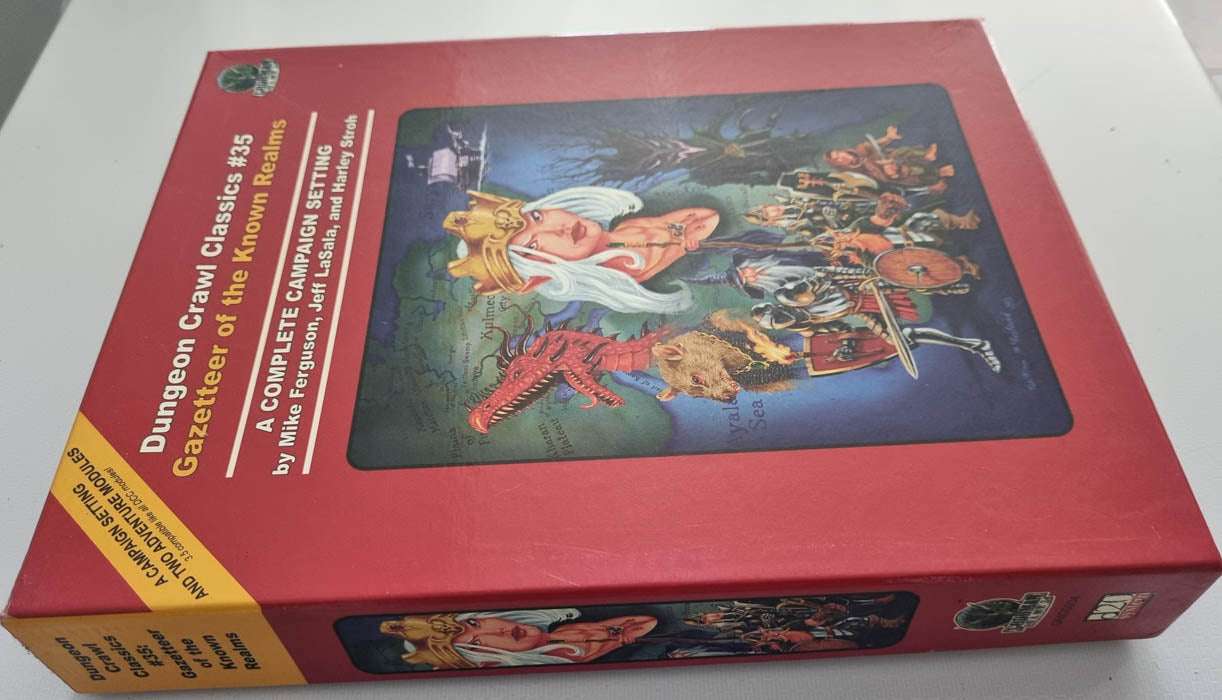Dungeon Crawl Classics #35 Gazetteer of the Known Realms Box Set