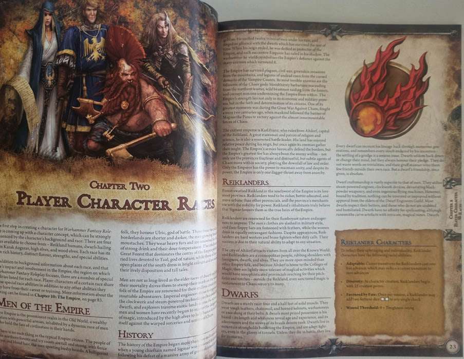 Warhammer Fantasy Roleplay 3rd Edition Core Box Set