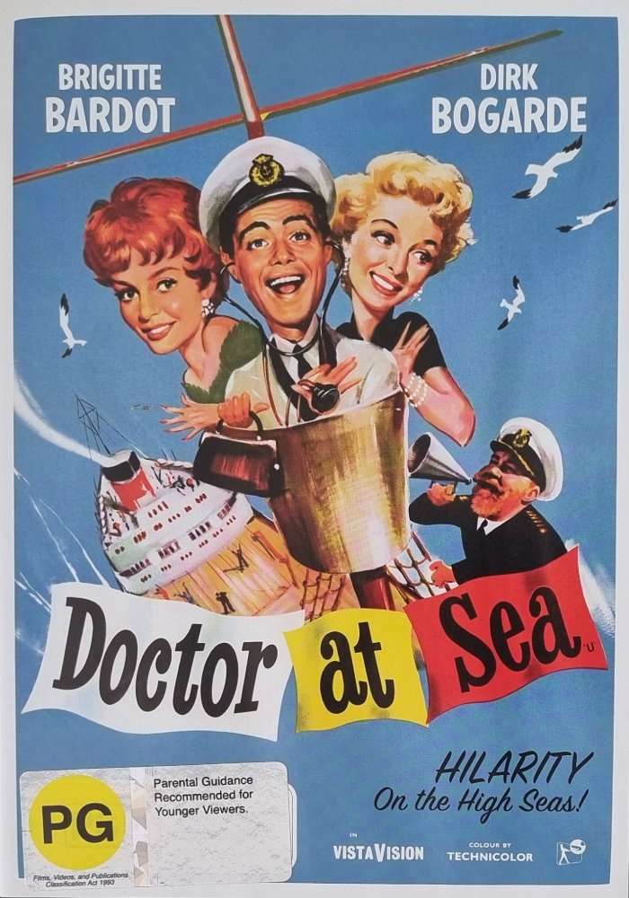 Doctor at Sea DVD