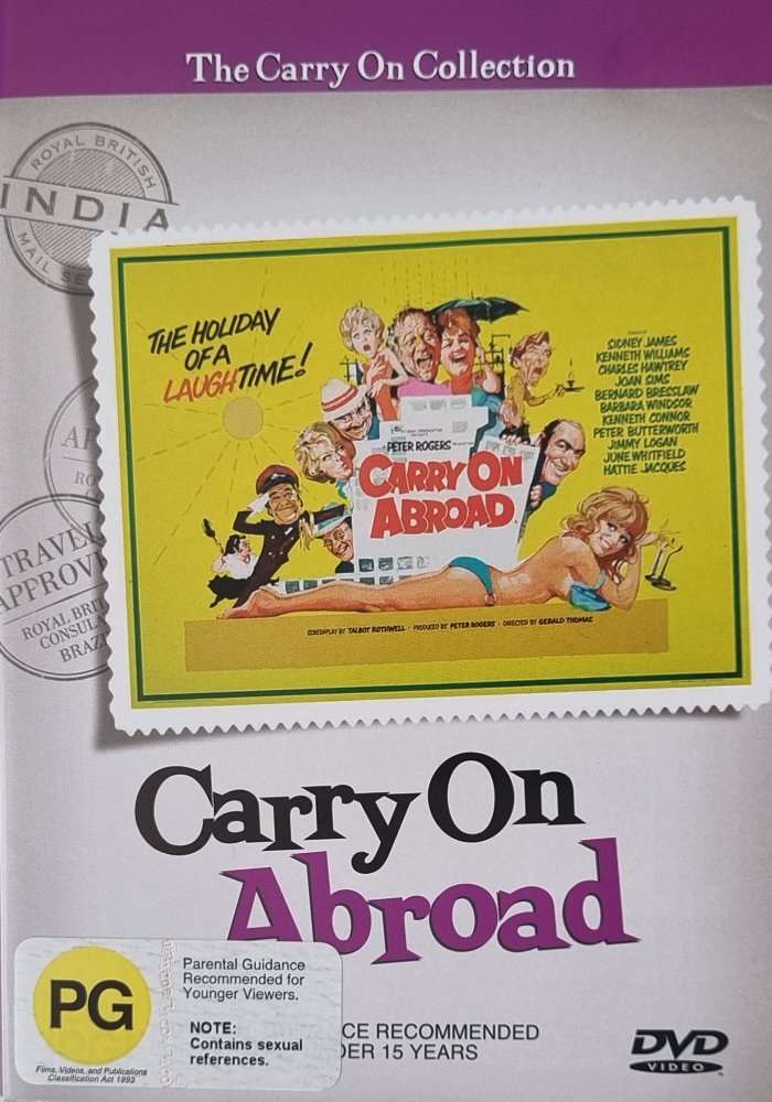 Carry on Abroad DVD