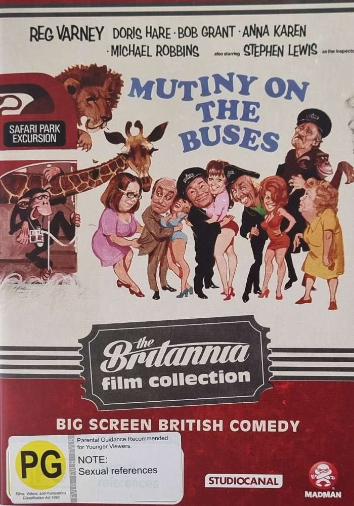 Mutiny on the Buses DVD