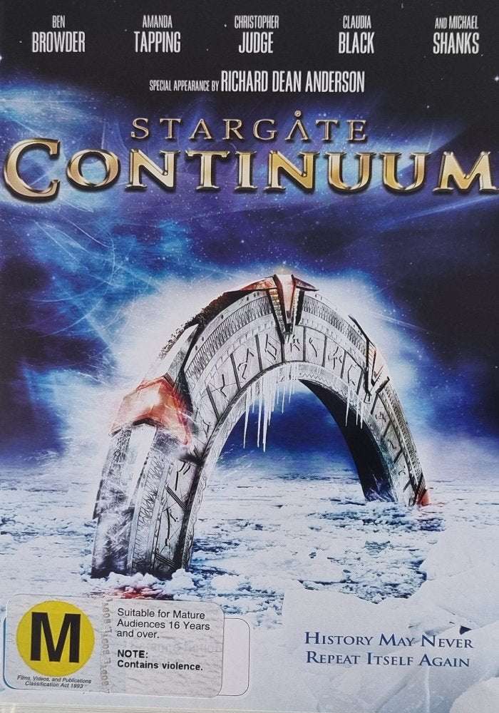 Stargate: Continuum DVD