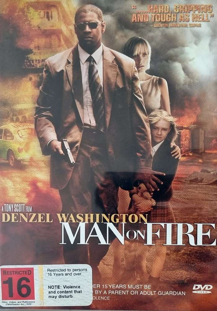 Man on Fire DVD