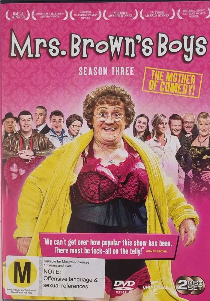 Mrs. Brown's Boys Season Three DVD