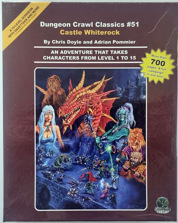 Dungeon Crawl Classics #51 Castle Whiterock Box Set