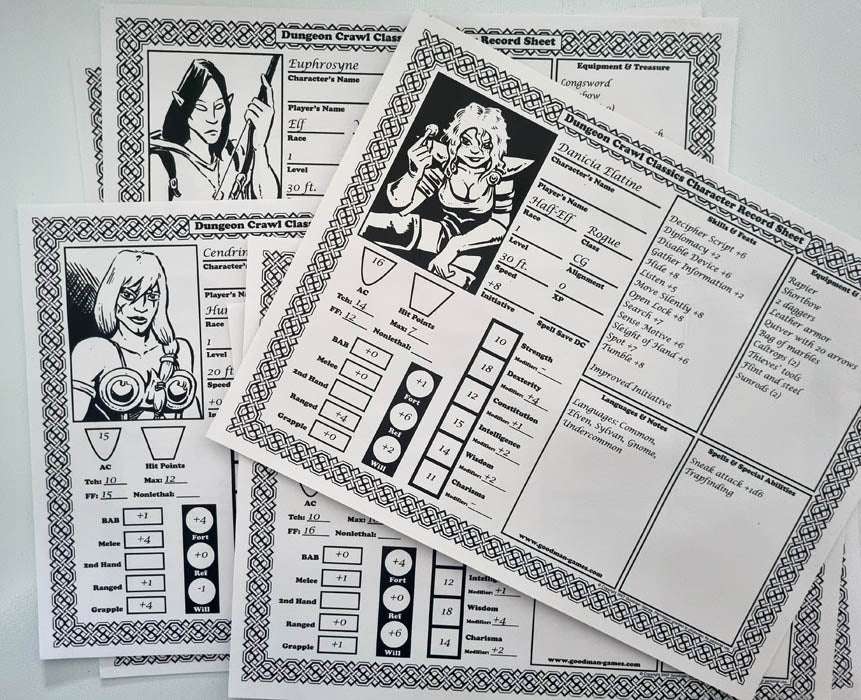 Dungeon Crawl Classics #51 Castle Whiterock Box Set