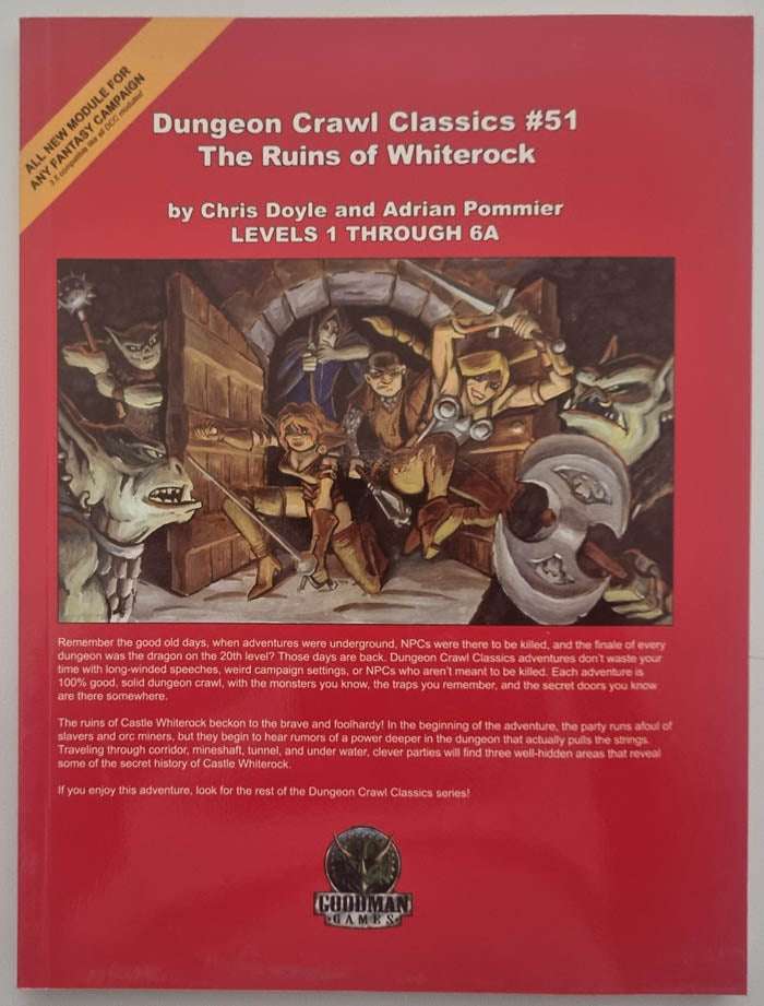 Dungeon Crawl Classics #51 Castle Whiterock Box Set