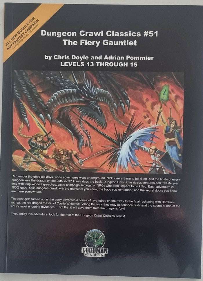 Dungeon Crawl Classics #51 Castle Whiterock Box Set