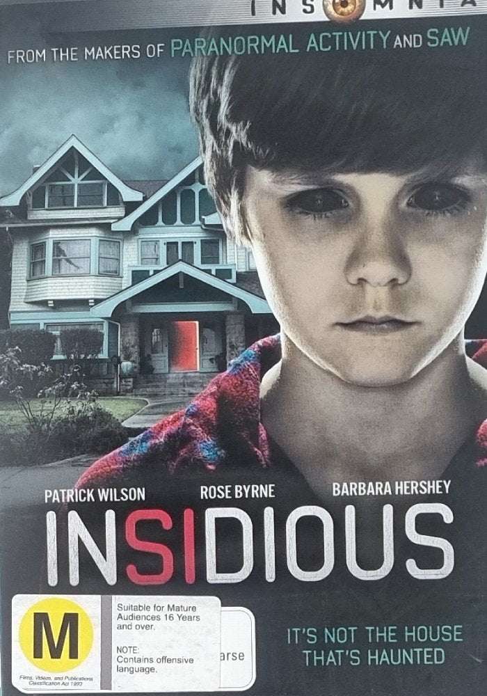 Insidious DVD