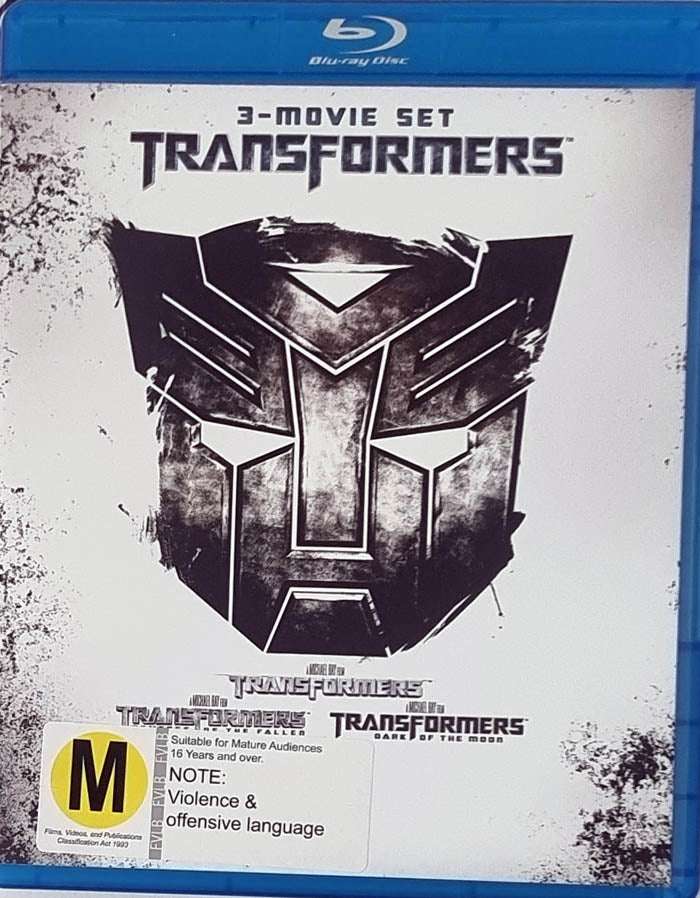 Transformers 3 Movie Set Blu Ray
