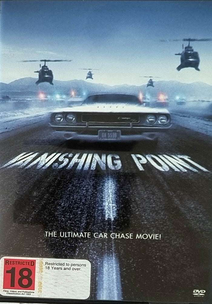 Vanishing Point 1971 DVD Region 1