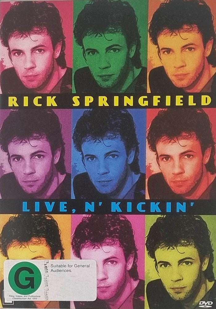 Rick Springfield - Live n' Kickin' DVD
