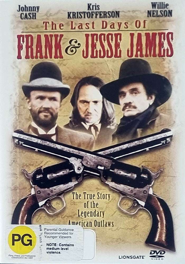 The Last Days of Frank & Jesse James DVD