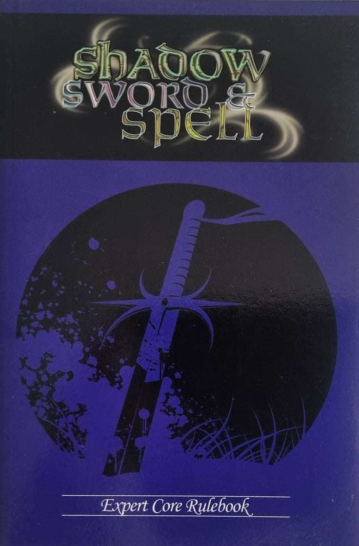 Shadow Sword & Spell - Expert Core Rule Book Role Playing Game