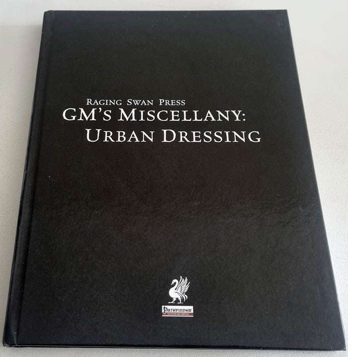 GM's Miscellany: Urban Dressing Raging Swan Press