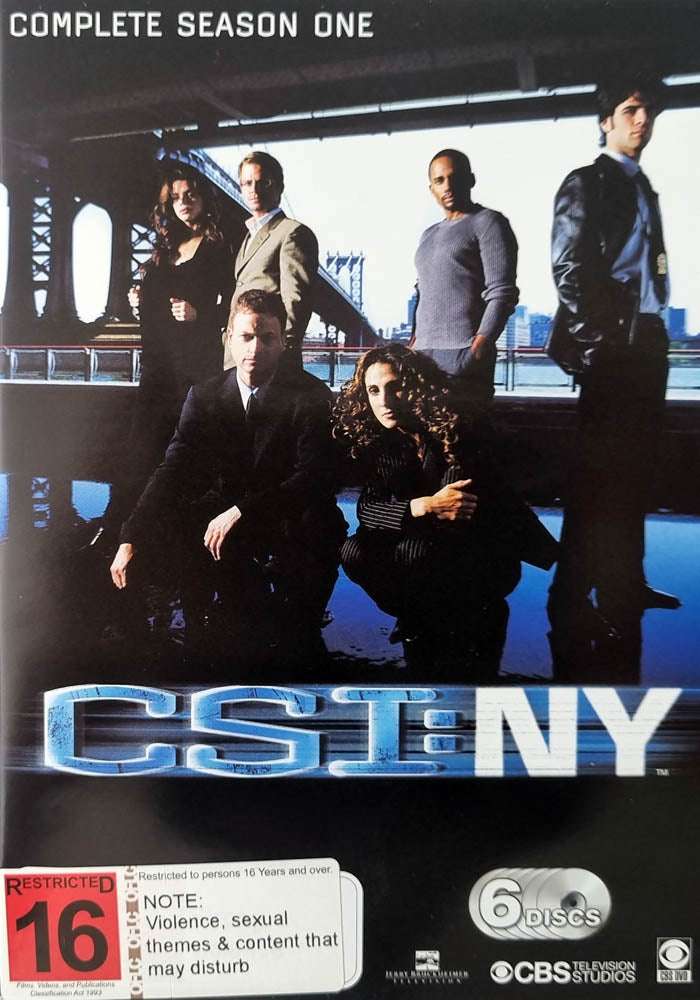 CSI NY - Complete Season One DVD