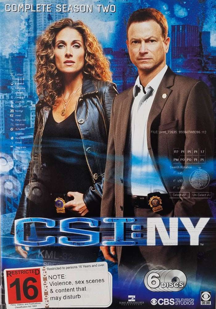 CSI NY - Complete Season Two DVD