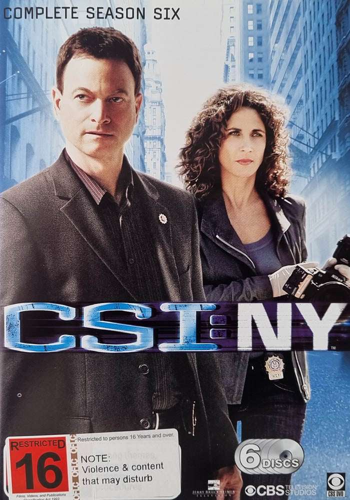 CSI NY - Complete Season Six DVD