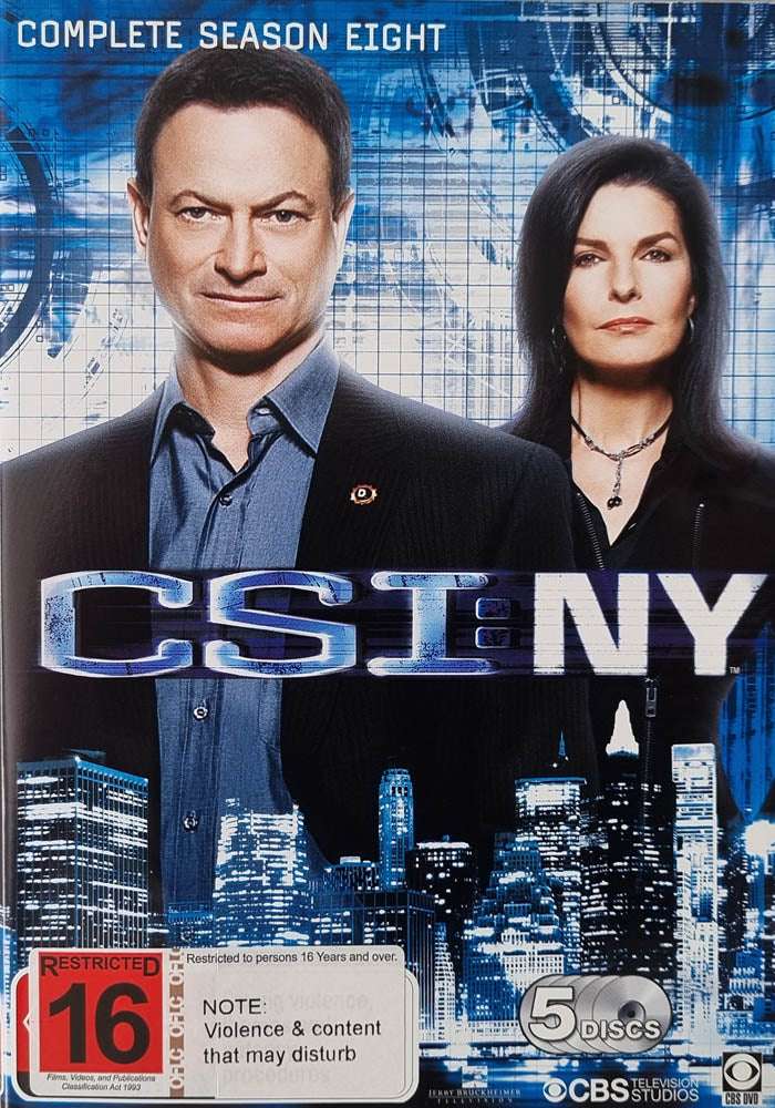 CSI NY - Complete Season Eight DVD