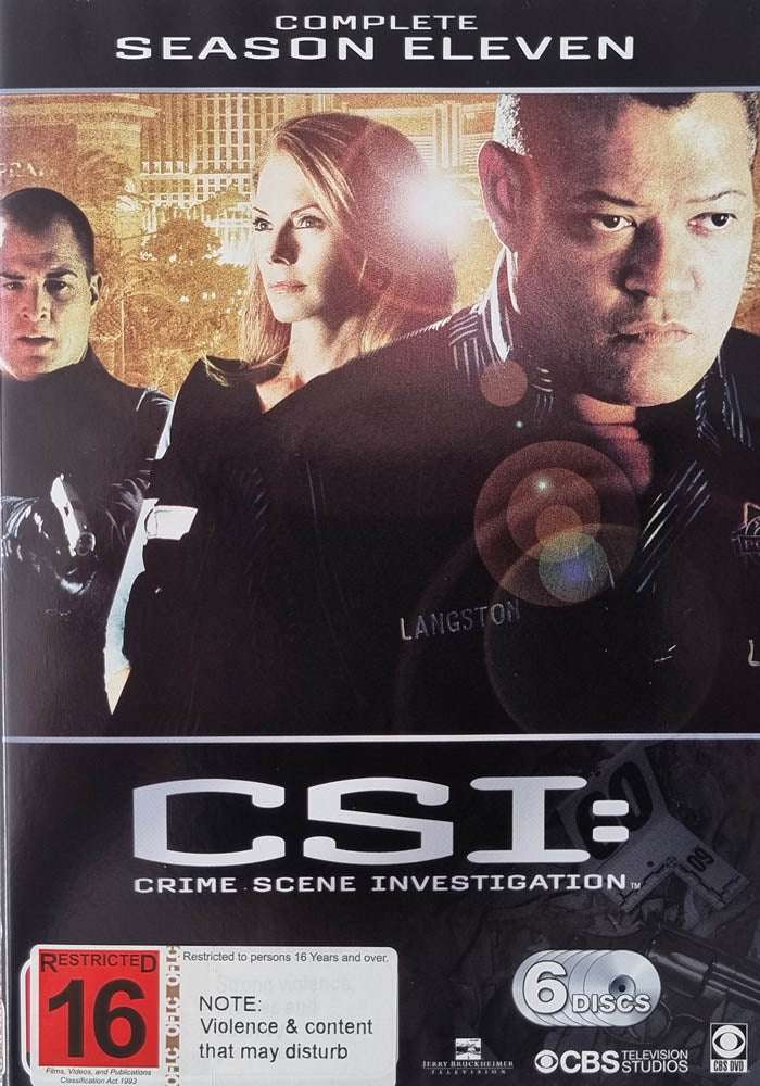 CSI: Crime Scene Investigation - Complete Season Eleven DVD