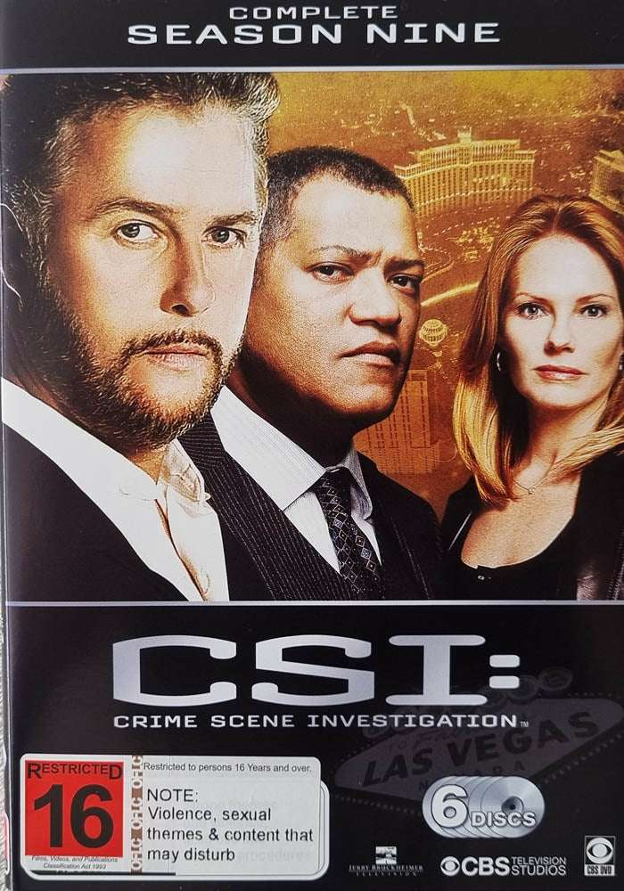 CSI: Crime Scene Investigation - Complete Season Nine DVD