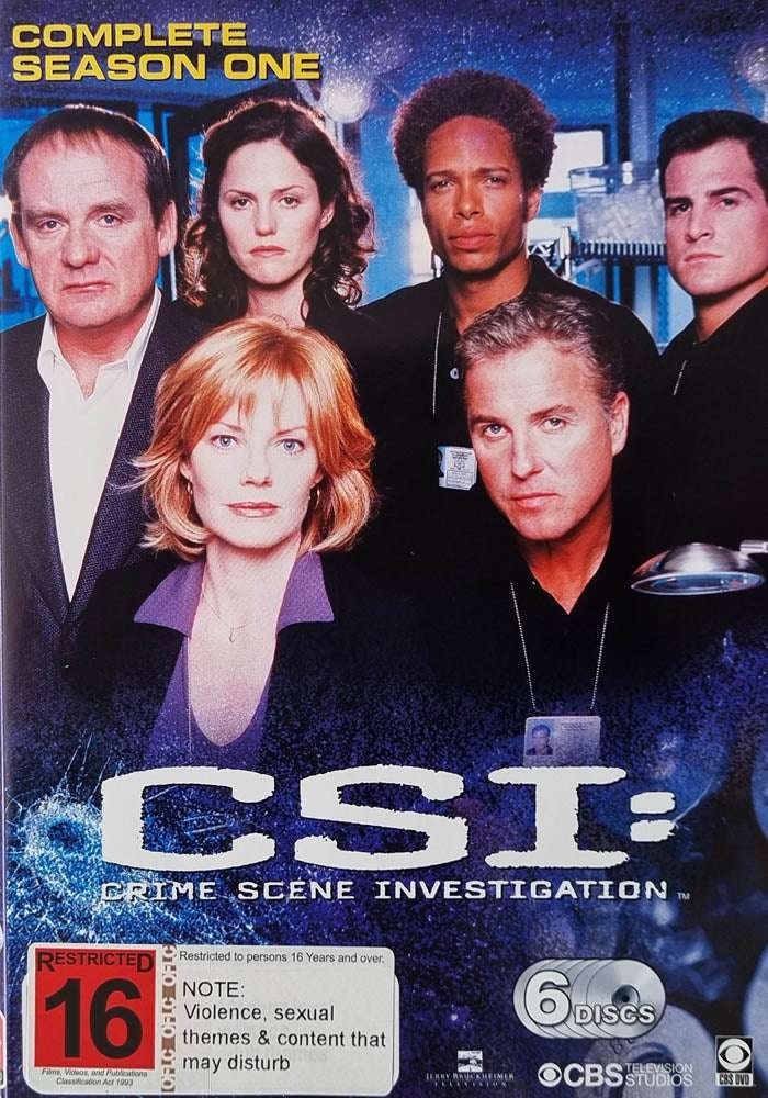 CSI: Crime Scene Investigation - Complete Season One DVD