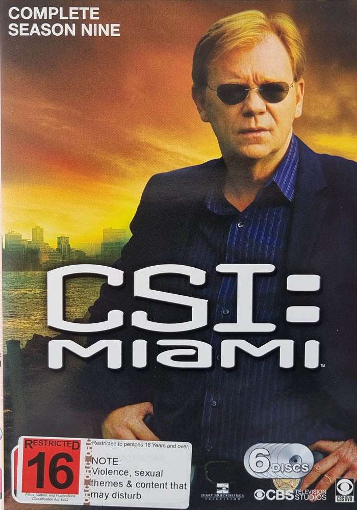 CSI Miami - Complete Season Nine DVD