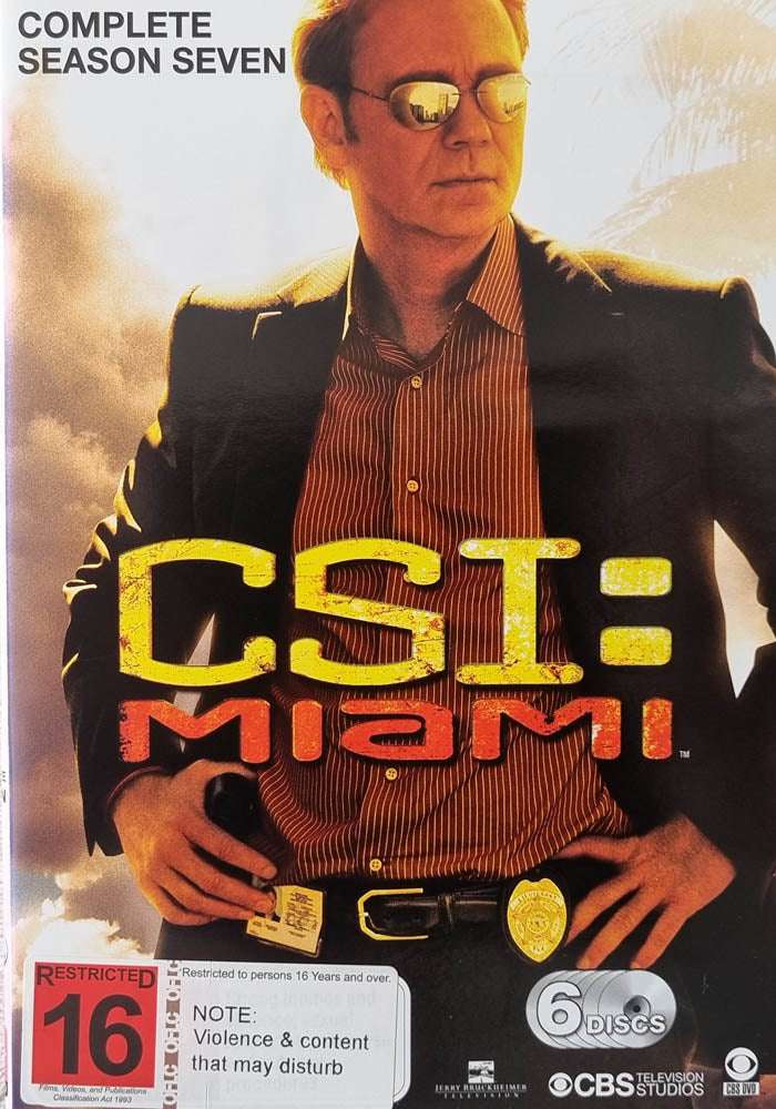 CSI Miami - Complete Season Seven DVD