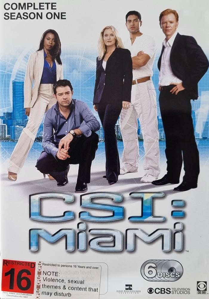 CSI Miami - Complete Season One DVD