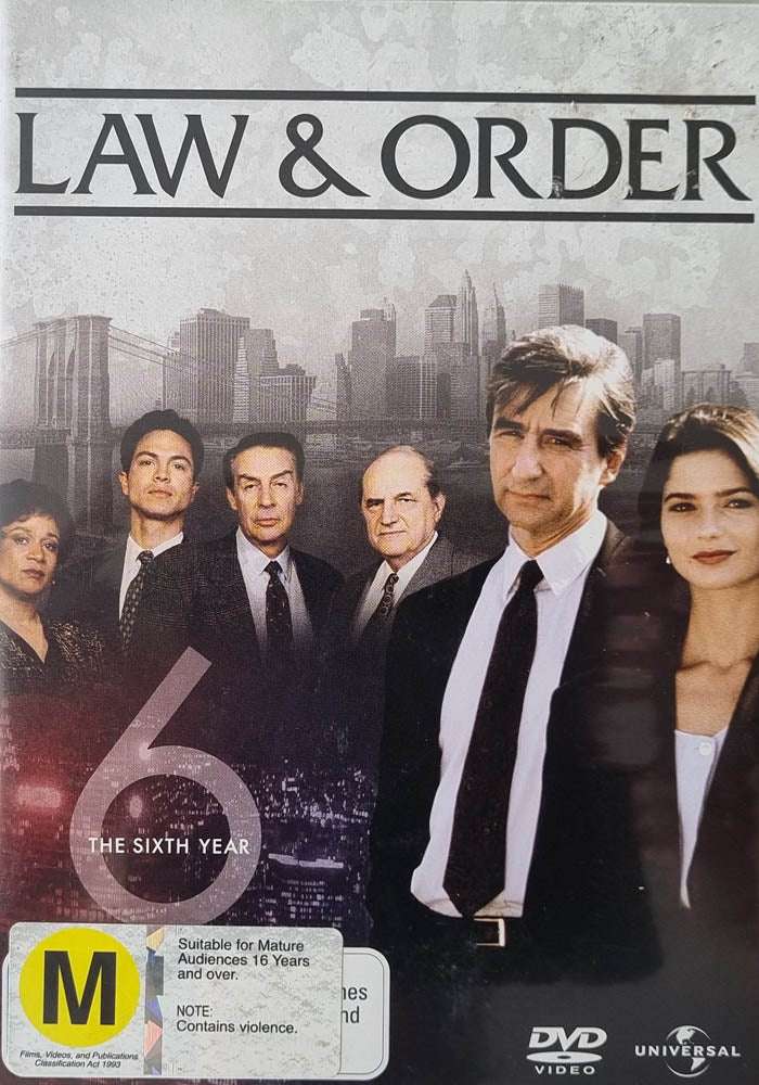 Law & Order Season Six DVD