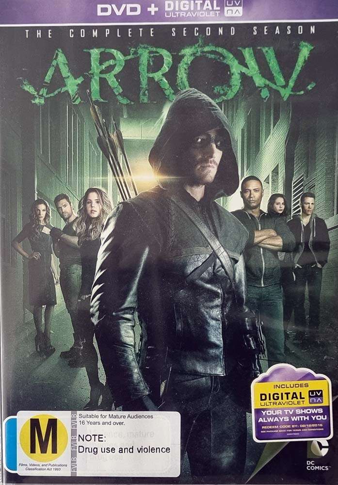 Arrow - The Complete Second Season DVD