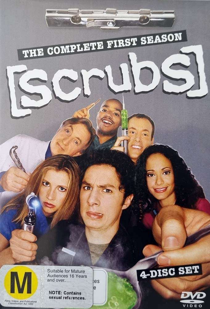 Scrubs - The Complete First Season (DVD)