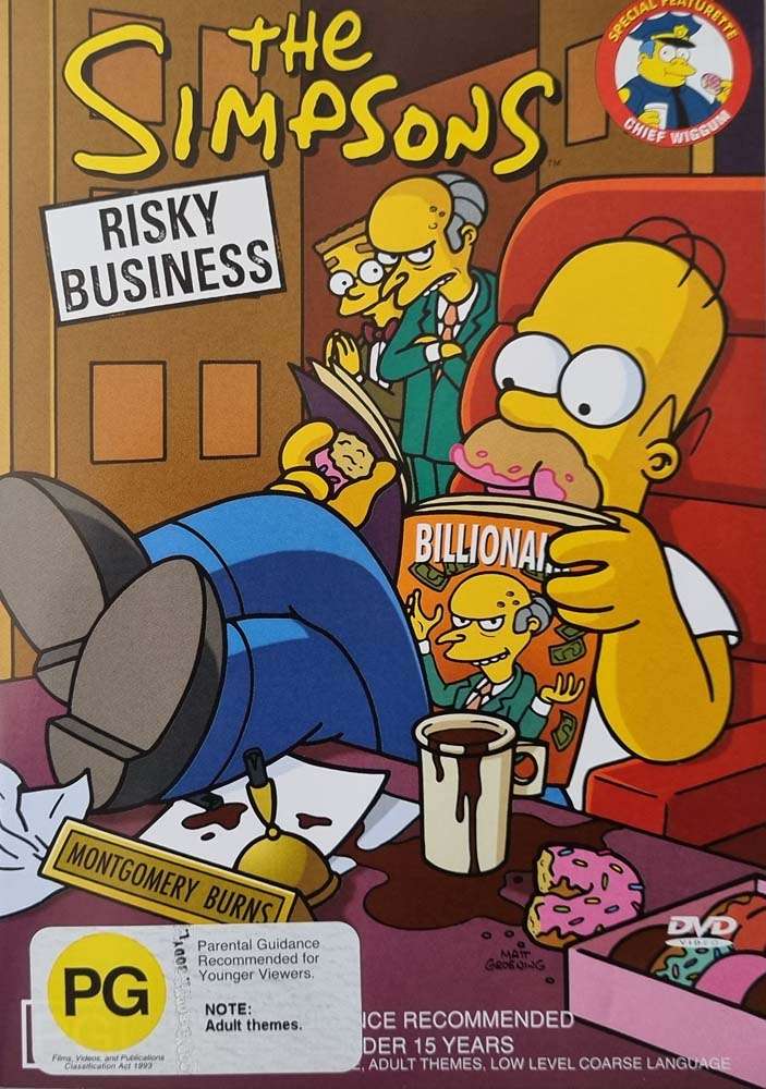 The Simpsons - Risky Business DVD