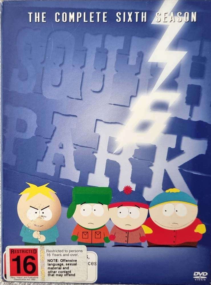 South Park - The Complete Sixth Season DVD