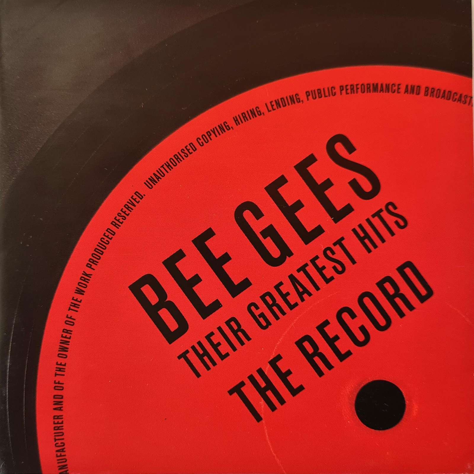 Bee Gees - Their Greatest Hits - The Record CD