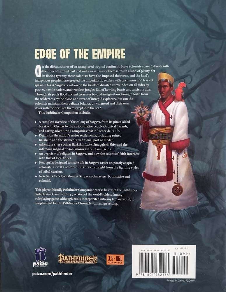 Pathfinder Companion - Sargava The Lost Colony