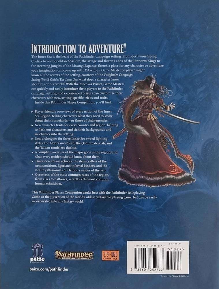 Pathfinder Player Companion - Inner Sea Primer